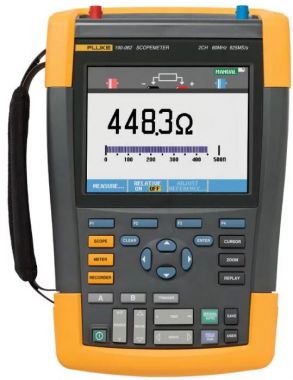 Цифровой запоминающий осциллограф-мультиметр с комплектом SCC290 Fluke 190-062/EU/S FLU-4025230 ― FLUKE